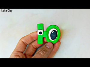 Лепим букву Ю АЛФАВИТ ЛОР | Alphabet Lore | Лепим буквы из пластилина