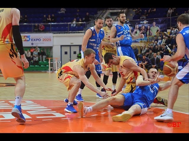 БК "Урал" vs БК "Темп-СУМЗ-УГМК", 63:77, 12/04/2018. 1/4 финала, третья игра. смотреть онлайн