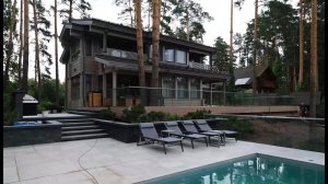 Рум-тур дом в коттеджном поселке Honka Family Club - 230 м2. Студия дизайна ARTUM