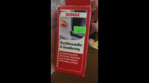 Обзор преобразователя ржавчины SONAX