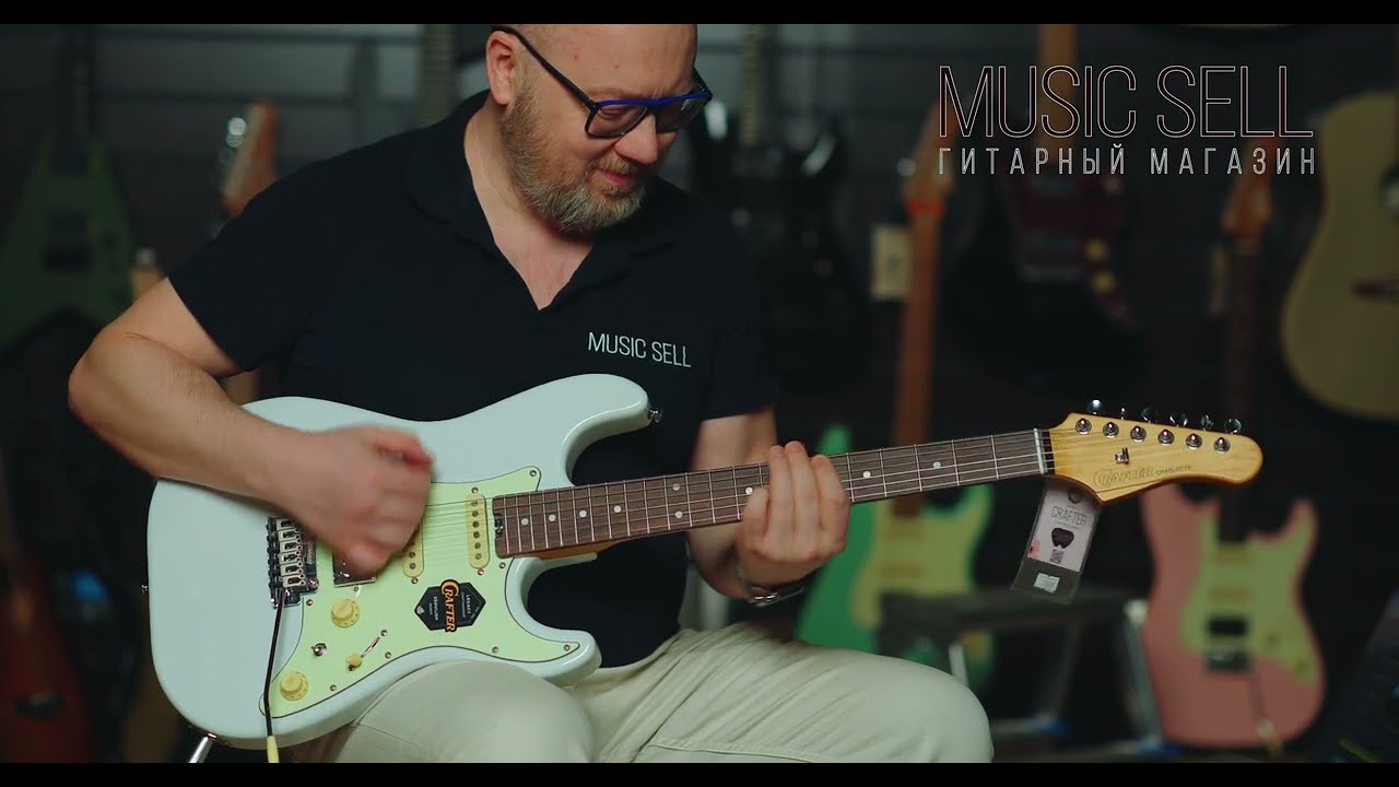 CRAFTER Charlotte Silhouette RS Olympic White Joe Satriani Just Like Lightnin' MUSIC SELL смотреть онлайн