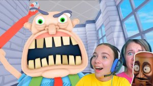 КОМАНДНЫЙ ПОБЕГ ОТ ЗУБНОГО вместе С МАМОЙ в ROBLOX!