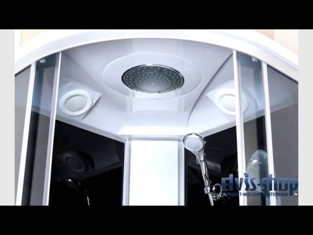 Обзор душевой кабины (бокса) 900L GRAY / 900L FABRIC смотреть онлайн