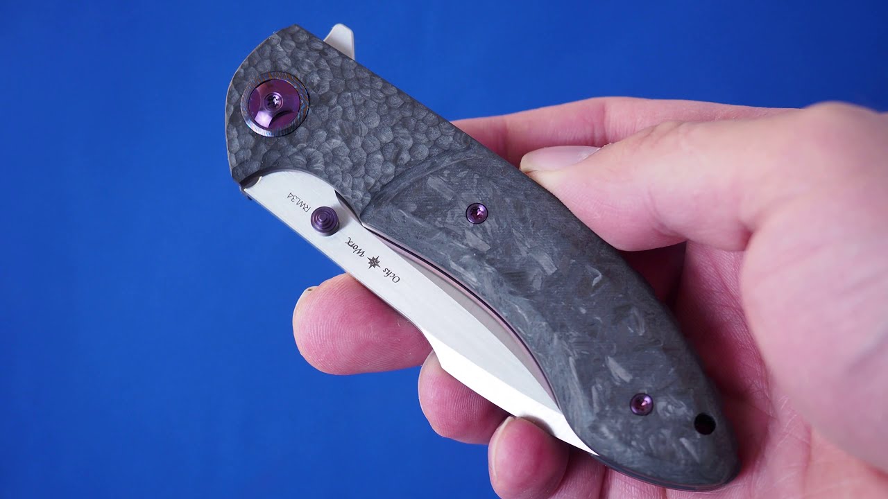 Нож Eric Ochs Orca Titanium Liner Lock Knife