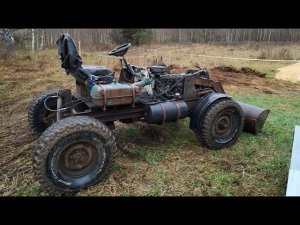 Самодельный трактор Mad Max