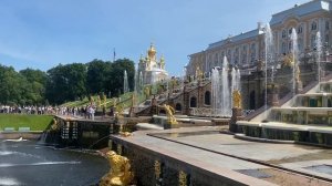 Петергоф. Фонтаны. 28 июня 2026 года.