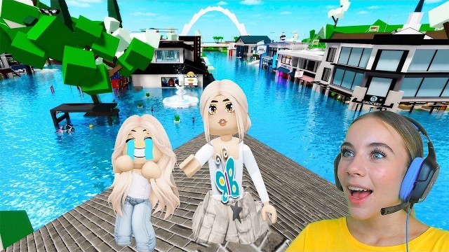 ВЫЖИВАНИЕ В ШТОРМ С НАВОДНЕНИЕМ В БРУКХЕЙВЕН в ROBLOX! С АЛЁНОЙ смотреть онлайн