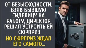 Истории из жизни От безысходности, взяв бывшую сиделицу на работу, директор решил устроить сюрприз…