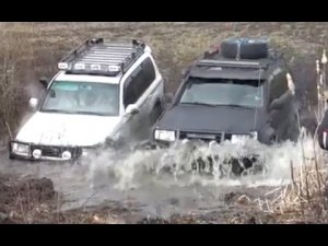 Toyota LC 100 33 vs 37,Mitsubishi,Suzuki Фееричная Шишига off-road 4x4
