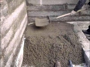 Пол по грунту из заполнителя ПсФБ
