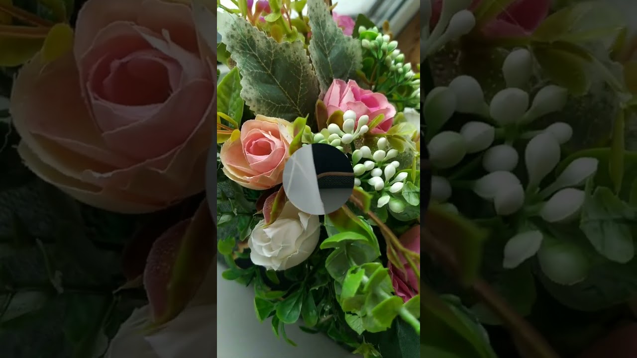 Композиция своими руками. Любимая кружка. #композиция#искусственныецветы#любимаямузыка
