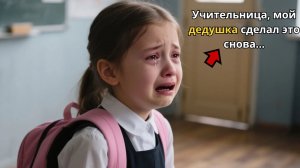 «Учительница, мой дедушка сделал это снова…» — учительница сразу же вызвала полицию.