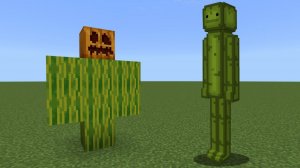 Арбузный Монстр! Аддон МОД в Minecraft PE!