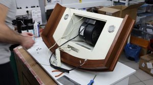 Классическая вытяжка Elikor Ротонда 90 на замене всего)