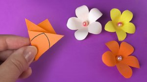 Цветы из бумаги 🌷 Самый простой способ сделать своими руками 🌷 Easy Beautiful Paper Flowers