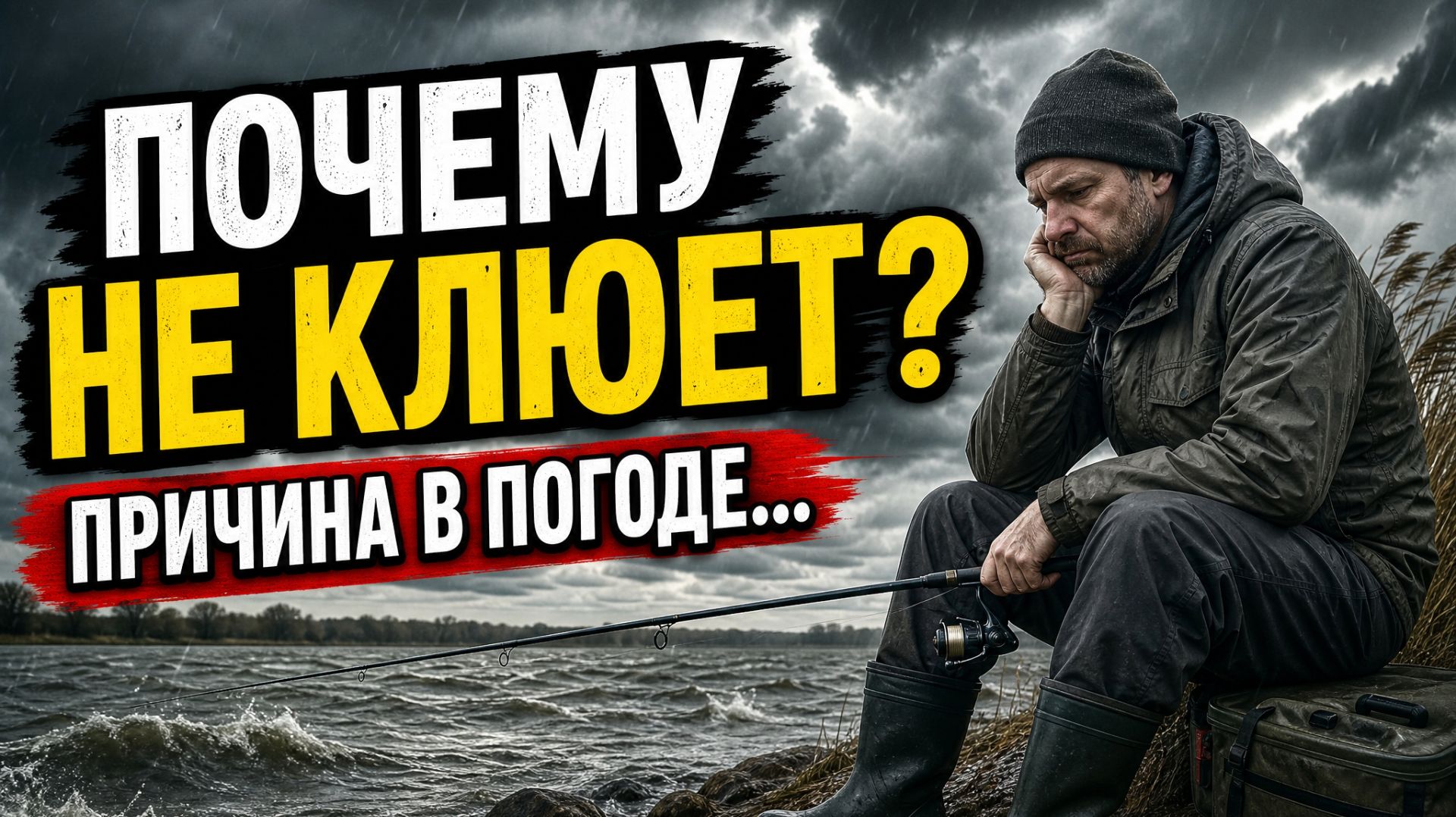 Почему не клюет? Причина погодные условия