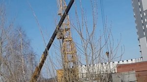 Монтаж башенного крана кб 408.21 Барнаул сити