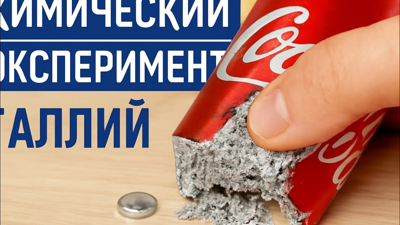 Удивительное взаимодействие: Галий 'поглощает' Алюминий! смотреть онлайн