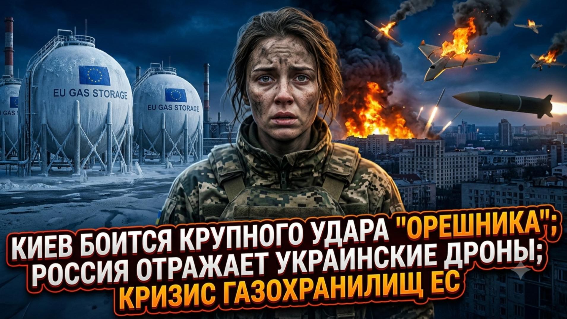 💥Меркурис | Киев боится "Орешника", Россия уничтожает дроны, а газохранилища ЕС пустеют смотреть онлайн