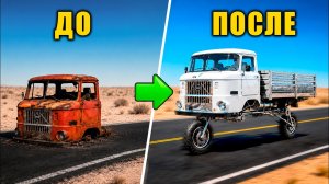 КАК ЭТО ВООБЩЕ ЕДЕТ! Двухколесный грузовик в Drive Beyond Horizons