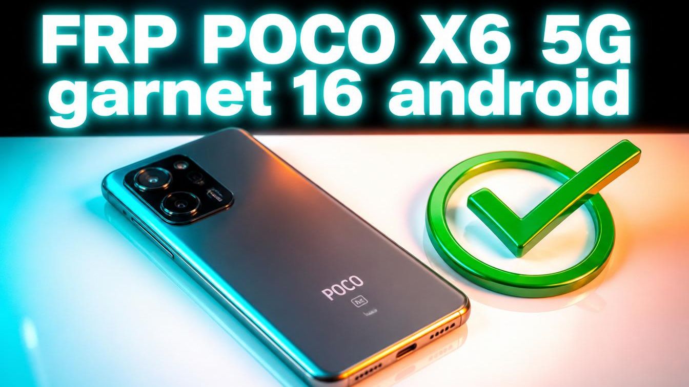 FRP POCO X6 5G garnet 16 android✅ смотреть онлайн