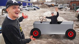 Сделали автомобиль из ХОЛОДИЛЬНИКА и проверили его на бездорожье!