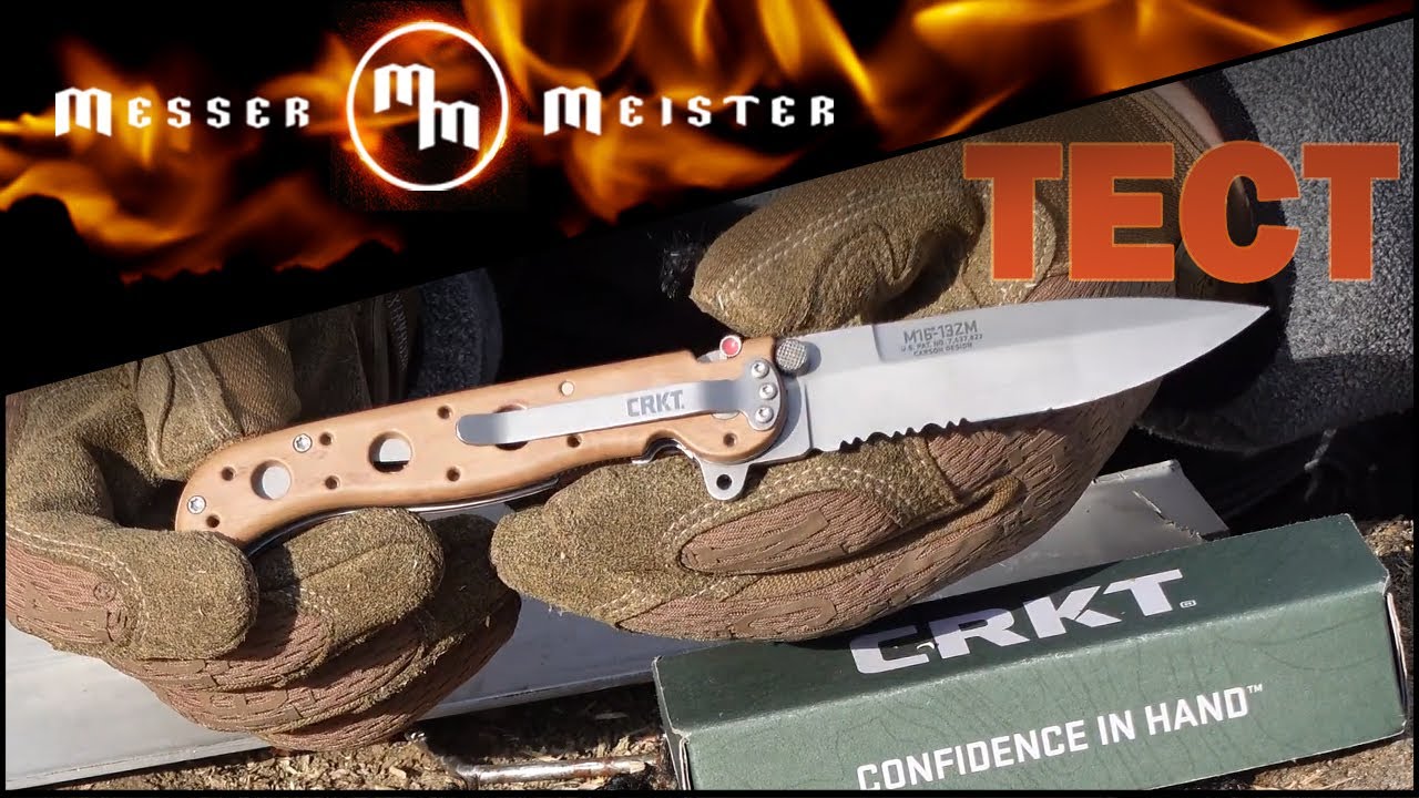 Самый надежный нож CRKT?! Тест M16-13ZM смотреть онлайн