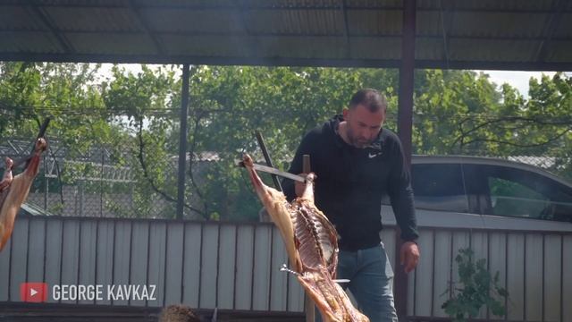 ГОТОВИМ БАРАНИНУ НА КОСТРЕ 🔥 смотреть онлайн