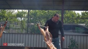 ГОТОВИМ БАРАНИНУ НА КОСТРЕ 🔥