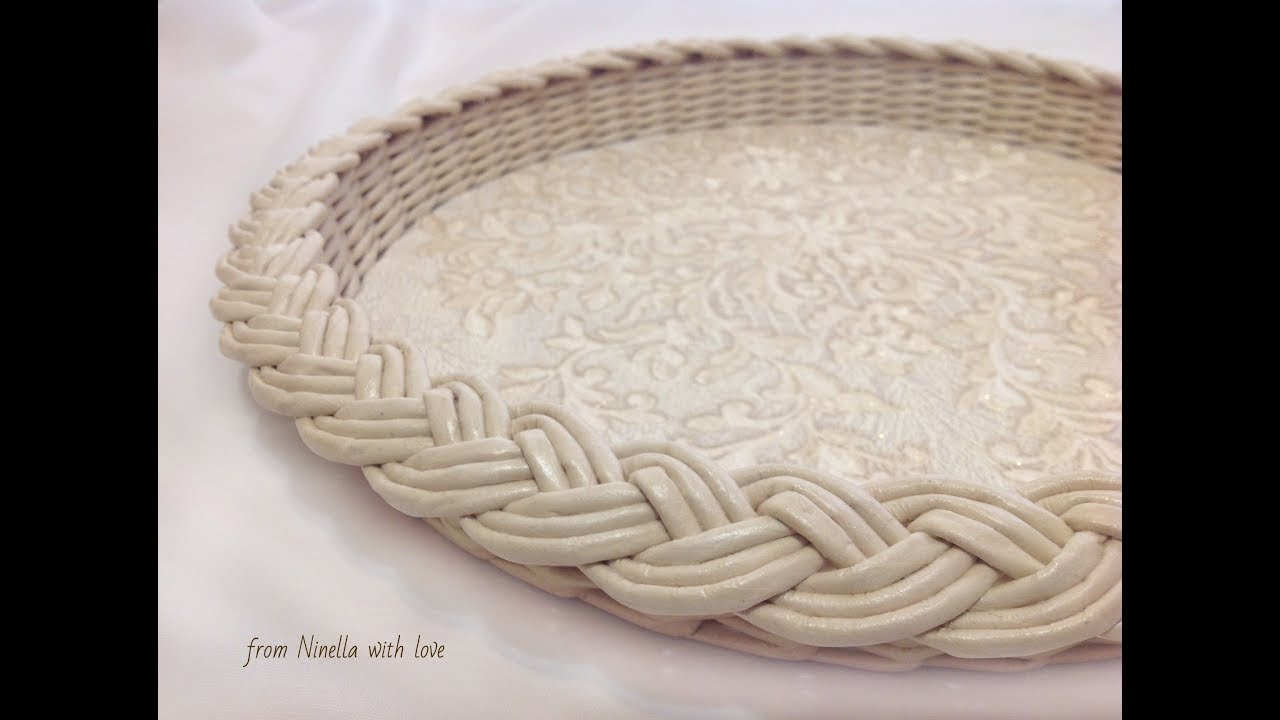 【DIY#32】📰Newspaper Weaving Tutorial・🍮Classical Style Tray・Плетение из Газет・Мастер Класс с Ниной смотреть онлайн
