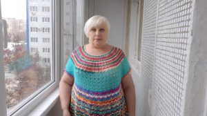 ОЧЕНЬ КРАСИВАЯ ТУНИКА СЕМИЦВЕТИК Часть2 (росток,подрез)
