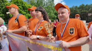 Большой профсоюзный спортивный фестиваль прошёл на базе отдыха «Вместе Парк»