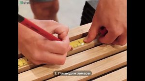 Монтаж стеновых акустических реечных панелей Stella
