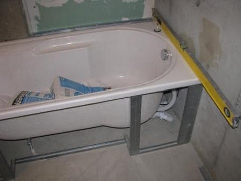 Как УСТАНОВИТЬ ВАННУ своими руками смотреть онлайн