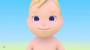Учим части тела для малышей. Масик лицо. Новая озвучка! Развивающий мультфильм