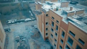 Башенный кран | Работа в ветер на башенном крану | КБ-403 | Уборка мусора с крыши | Тамбов