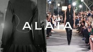Показ женской коллекции Alaïa весна-лето 2022