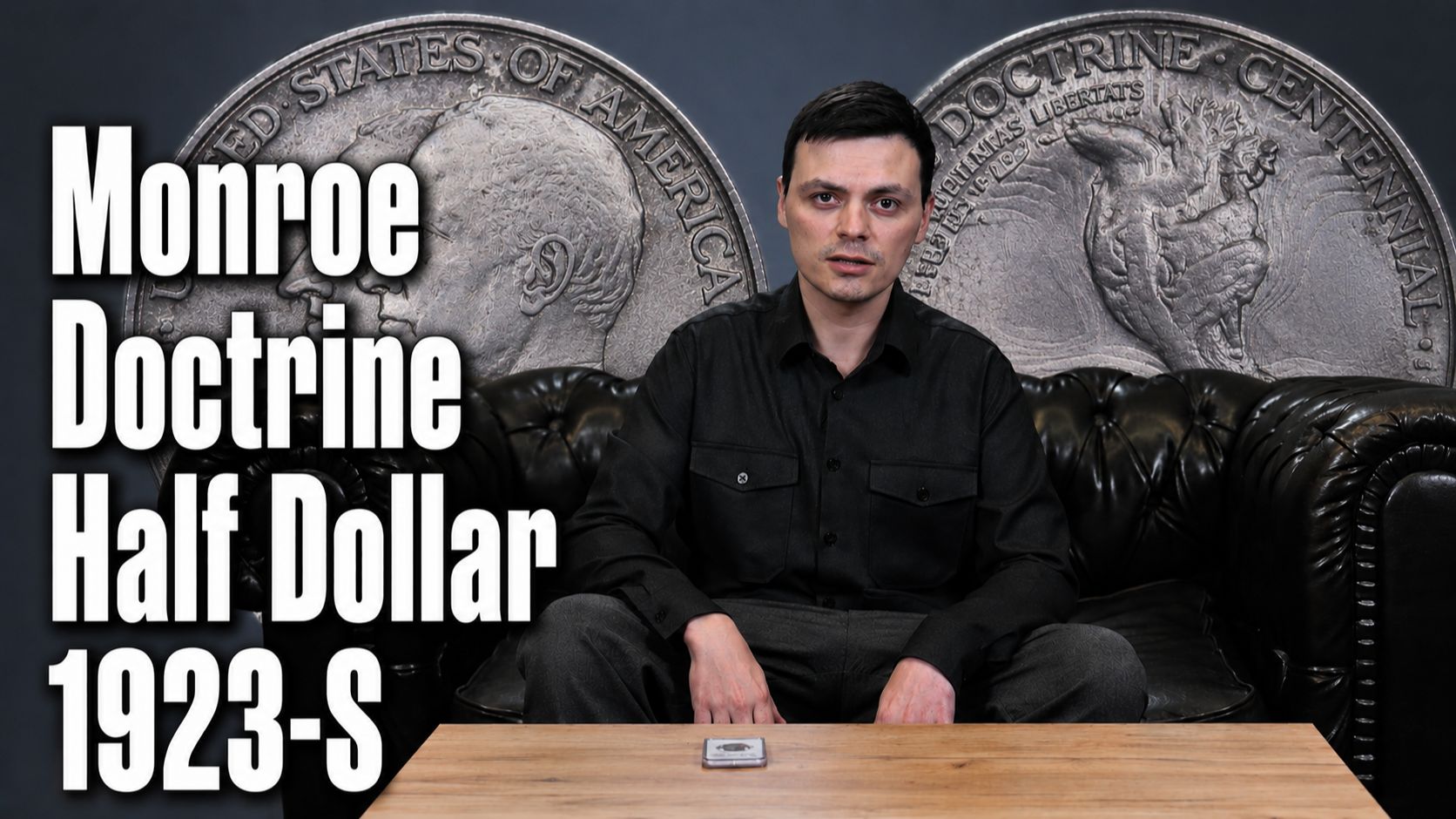 Monroe Doctrine Half Dollar 1923-S | полдоллара США: Доктрина Монро 1923