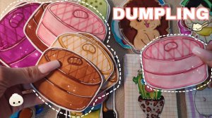 DUMPLING🥟Бумажные сюрпризы🌸 Новинка💕Распаковка 💞Paper Vikki💓
