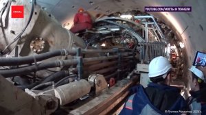 В Красноярск пришел тоннелепроходоческий комплекс