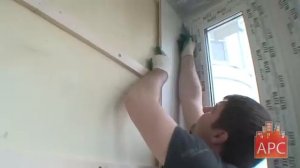 Технология обшивки лоджии пластиковыми панелями