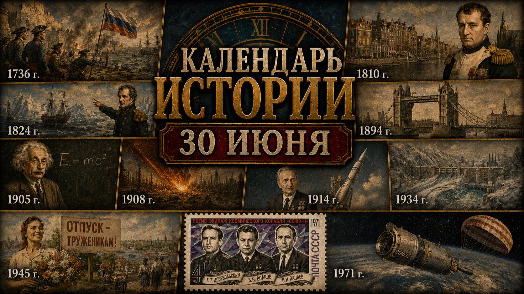 КАЛЕНДАРЬ ИСТОРИИ июнь 2026