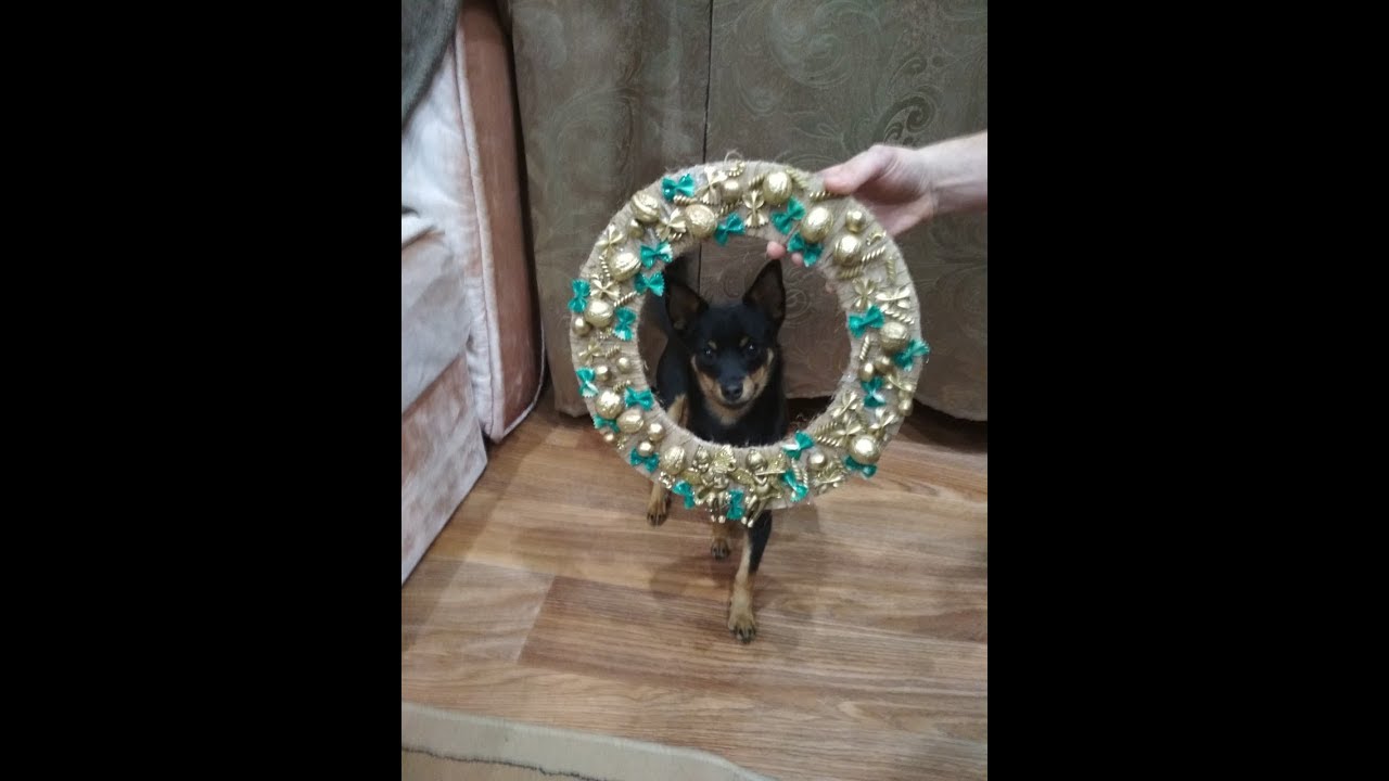Рождественский венок для конкурса! смотреть онлайн
