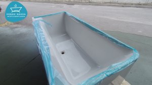 Полировка акриловой ванны Villeroy & Boch. Ремонт глубоких царапин на ариловой ванне