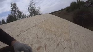 СТРОИМ КАРКАСНЫЙ ДОМ 6х7 НЕ ОЖИДАЛИ ЧТО ПРИДЕТСЯ ПЕРЕДЕЛЫВАТЬ КРЫШУ. ЕСТЬ ПРОБЛЕМЫ ПРИ СТРОИТЕЛЬСТВЕ