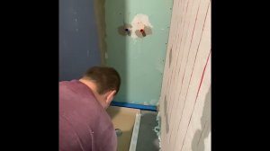 Душевой поддон из руспанели часть 2