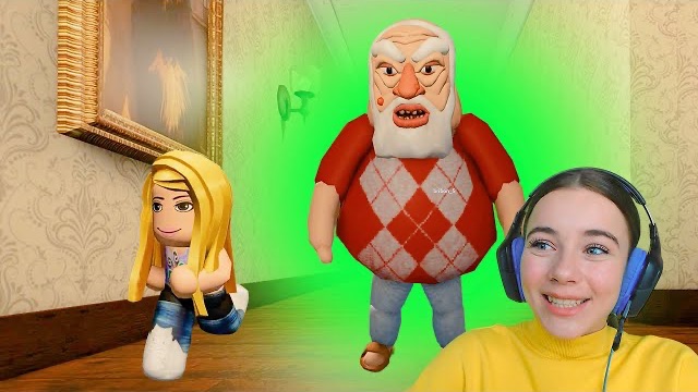 БЕГ ОТ ДЕДУЛИ в ROBLOX! смотреть онлайн