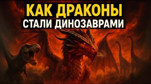 КАК ДРАКОНЫ СТАЛИ ДИНОЗАВРАМИ | Правда, которая изменила науку