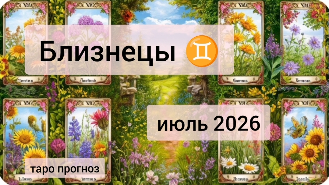 Близнецы ♊, июль 2026 смотреть онлайн