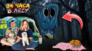 24 ЧАСА В ЛЕСУ БРЕЙНРОТ МЕМА 67 С КОТОМ И СОБАКОЙ